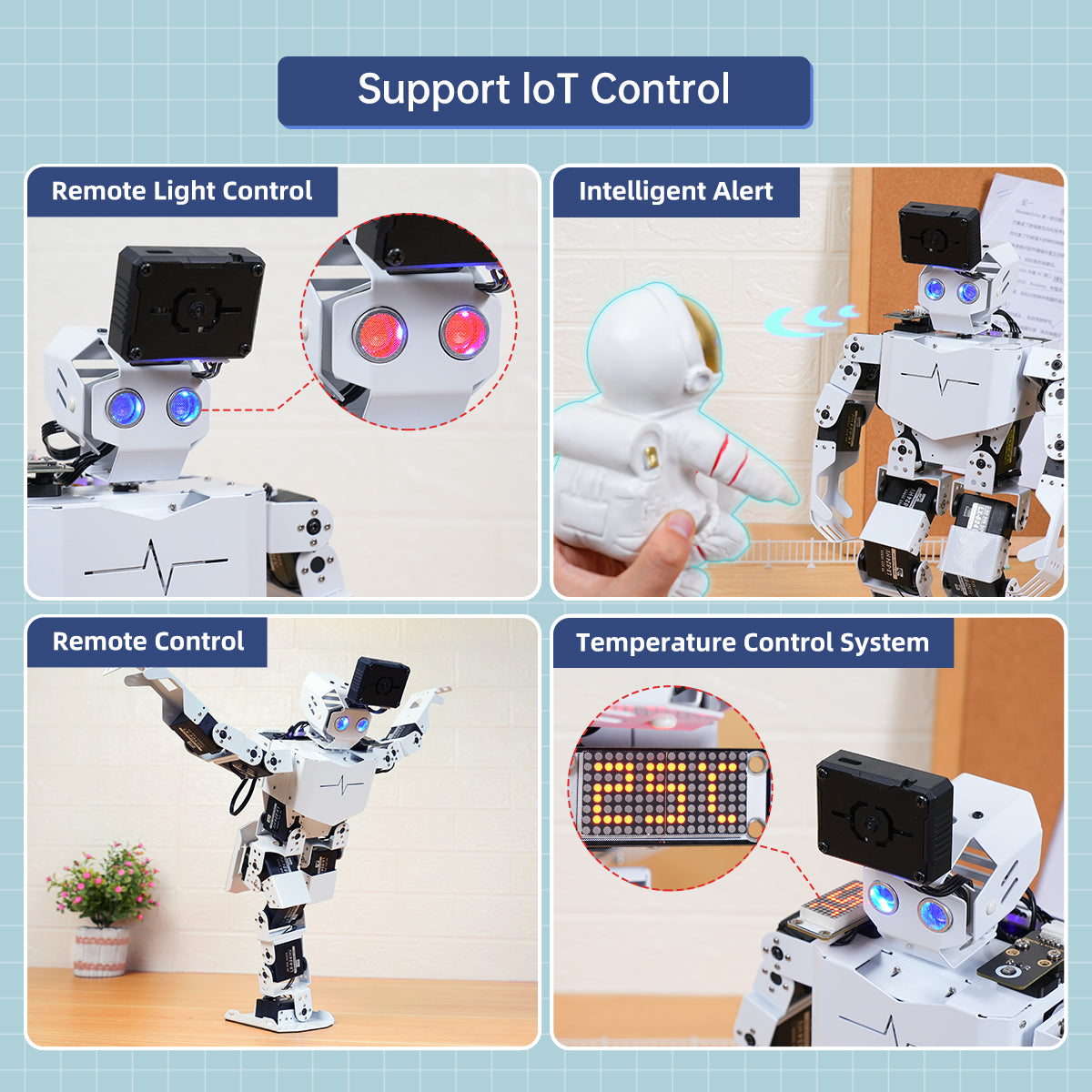 Hiwonder Tonybot Humanoid Robot with Vision AI & Voice Interaction, Educational Programming Kit, Supports Arduino, Scratch & Python Hiwonder Tonybot Humanoid Robot with Vision AI & Voice Interaction, Educational Programming Kit, Supports Arduino, Scratch & Python